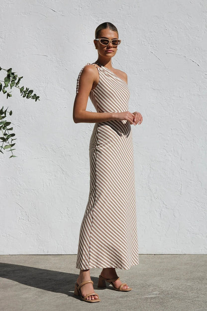 RESHIA| VESTIDO DE RAYAS
