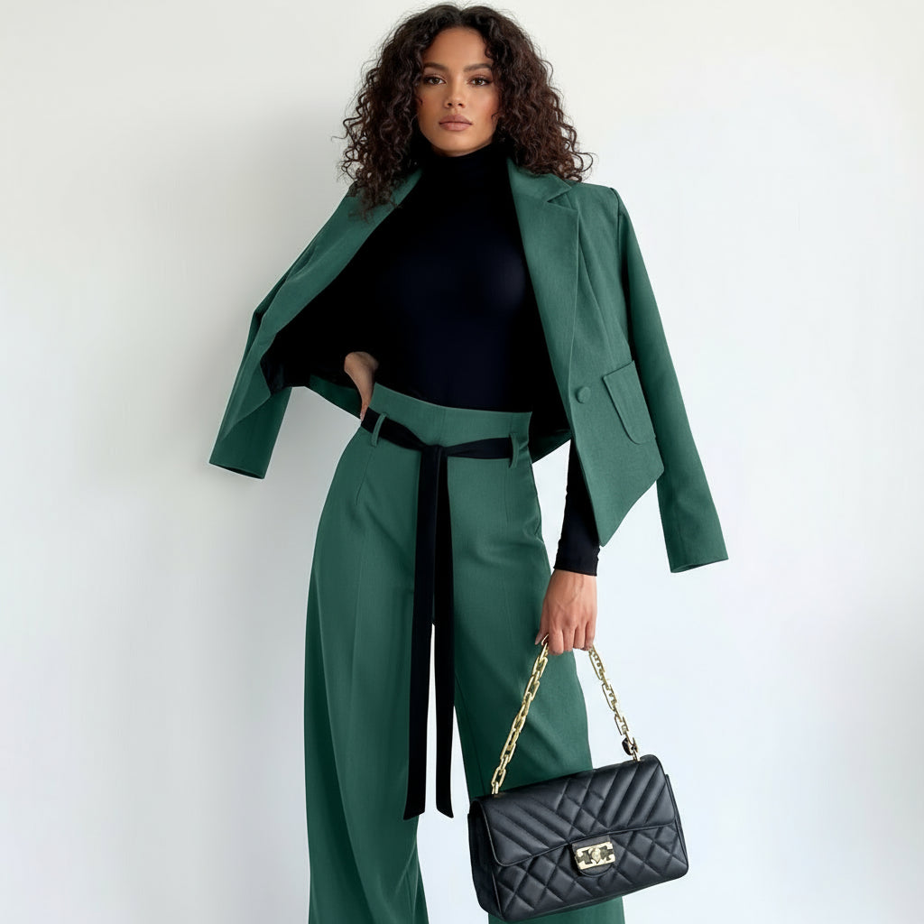 VIENNA| TRAJE DOS PIEZAS BLAZER Y PANTALÓN