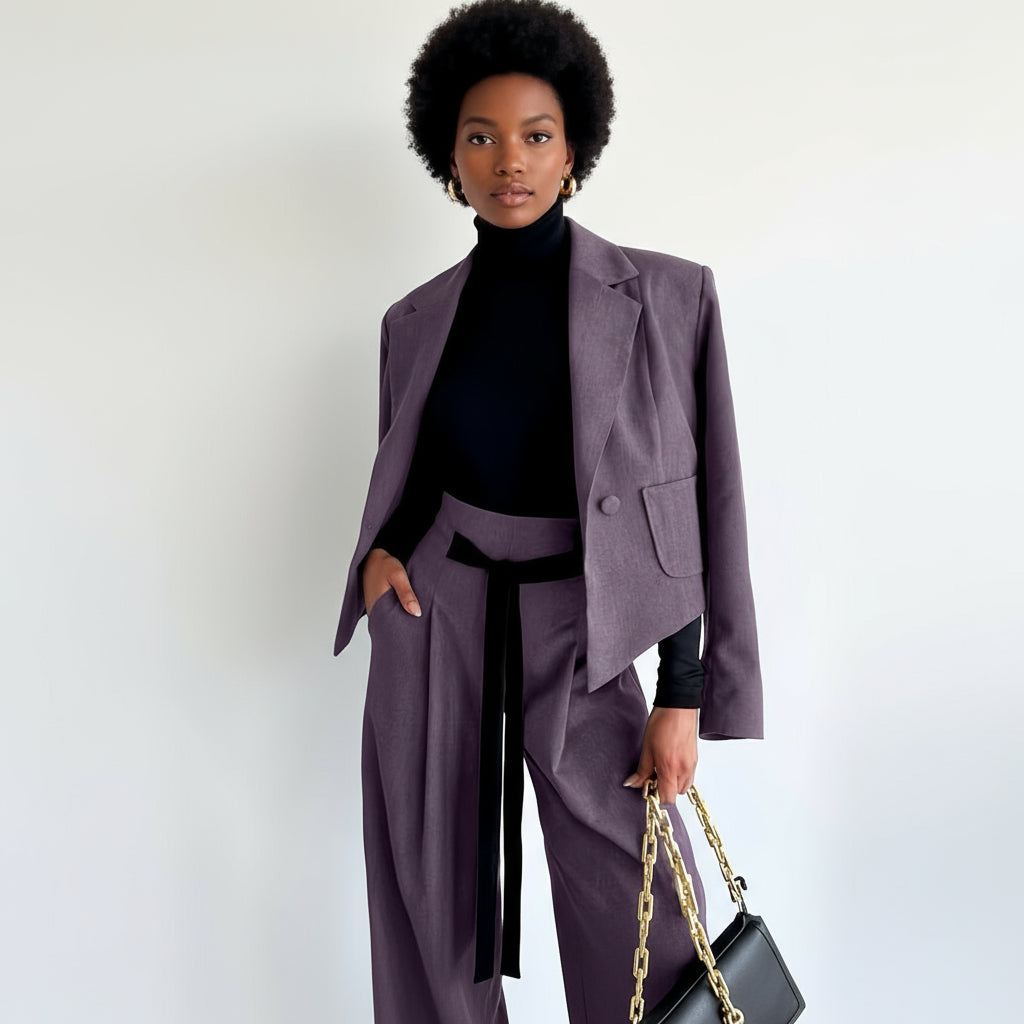 VIENNA| TRAJE DOS PIEZAS BLAZER Y PANTALÓN