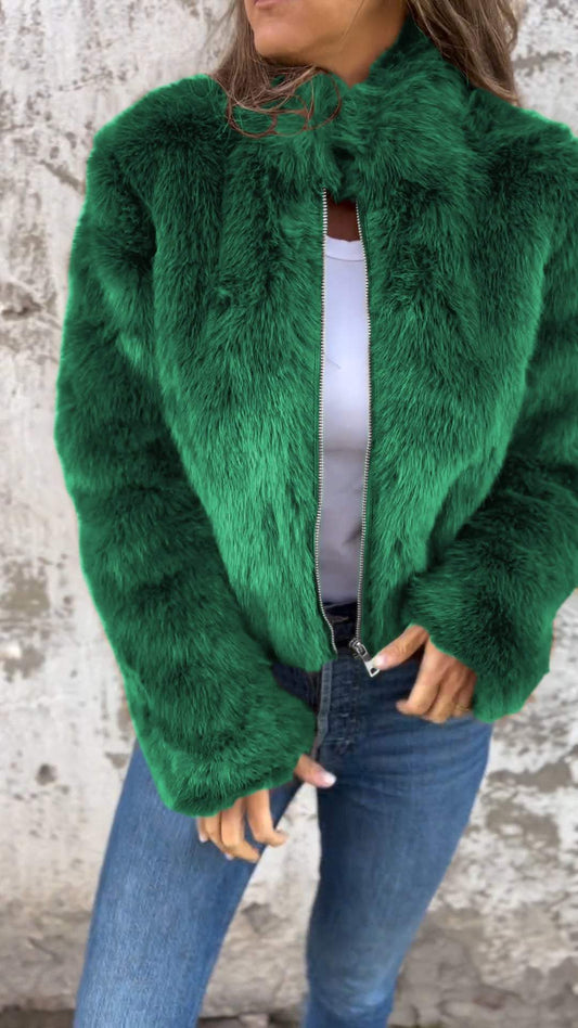 SARIETTA | CHAQUETA DE PELO OLIVIA EDITION