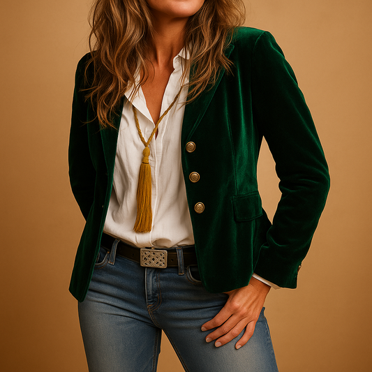 BLAZER RETRO OLIVIA COLLECTION
